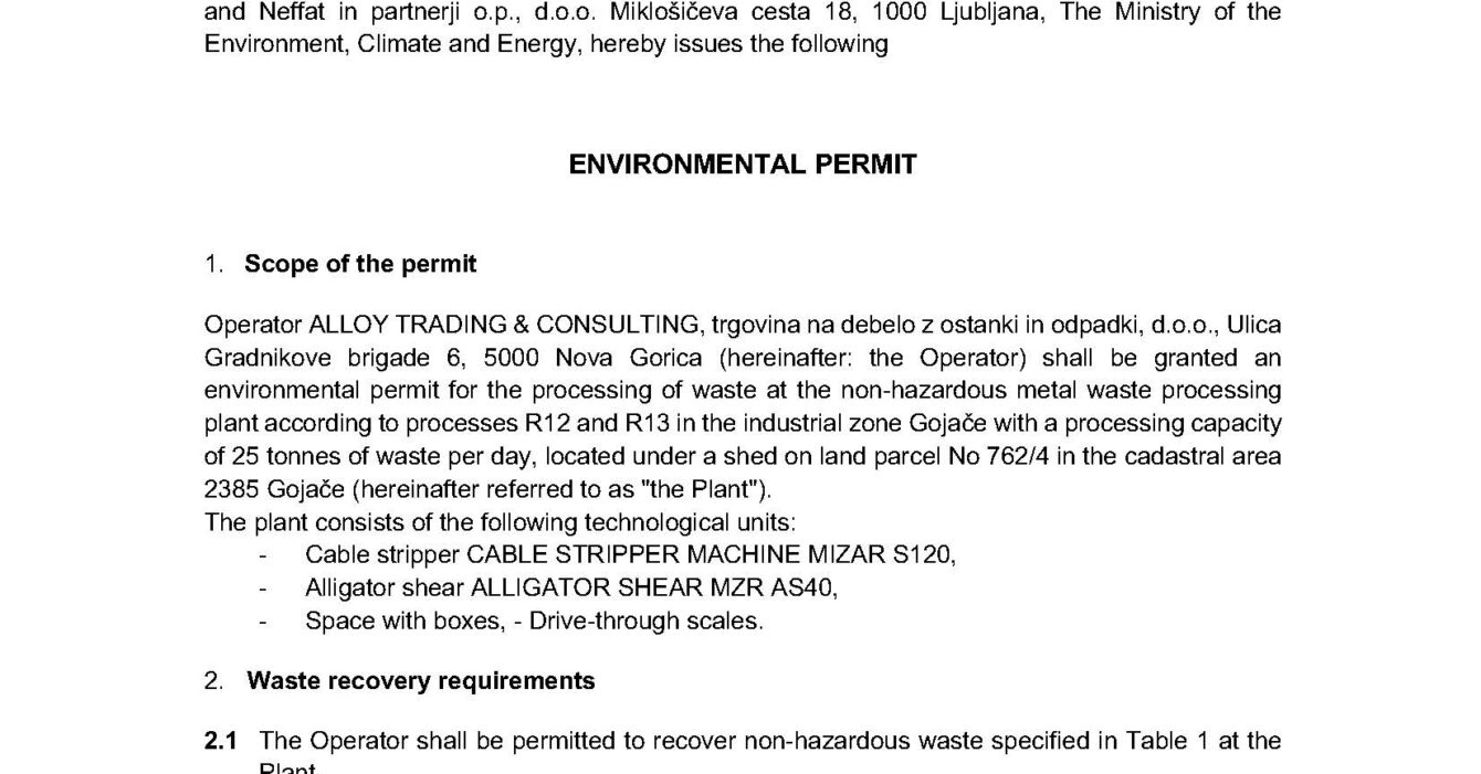 ENVIRONMENTAL PERMIT - ALLOY (ENG)_Page_1